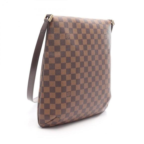 LOUIS VUITTON Brown Damier Leather Shoulder Bag - Picture 2 of 14